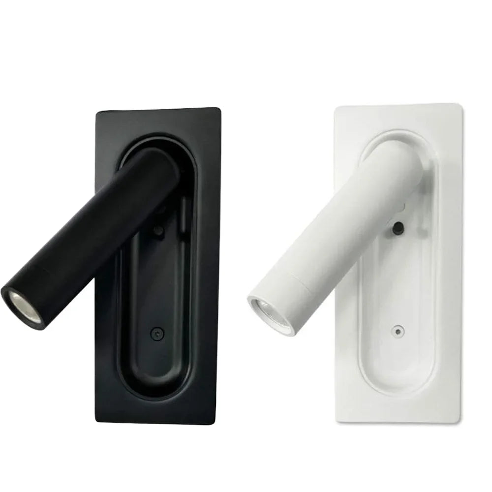Adjustable Bedside LED Wall Lamp for Modern Hotel Guest Rooms