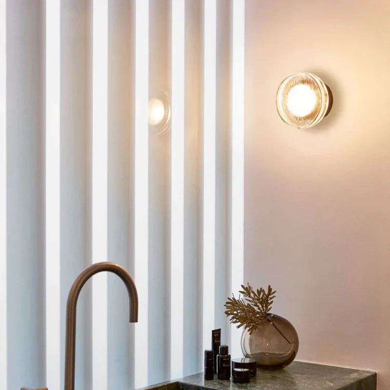 Light Luxury Wall Lamp for Corridor, Bathroom, and Porch