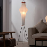 Rice Paper Floor Lamp LED Stand Light for Living Room Bedroom