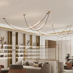 Nordic Rainbow LED Pendant Chandelier for Home Dining Living Kitchen Décor