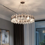Crystal Chandelier: Postmodern Luxury Pendant for Living Room, Bedroom, and Restaurant