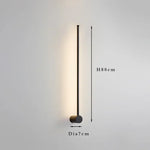 Modern Slim Wall Sconce & Ceiling Light for Bedroom Living Room