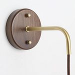 Ceramic LED Wall Lamp Modern Wood Decor Stair Light Fixtures