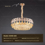 Crystal Chandelier: Modern Luxury for Living Room, Bedroom, Dining Room