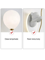 Bear Artistic Kids Room Wall Lamp