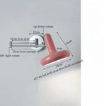 Swing Arm LED Wall Lamp Cream for Living Room Bedside Mirror Light