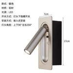 Adjustable Bedside LED Wall Lamp for Modern Hotel Guest Rooms