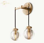 Crystal LED Wall Sconce: Elegant Bedroom Living Room Bathroom Lighting Fixtures