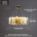 Postmodern Chandelier: LED Living Room Diningroom Bedroom Clothing Store Light