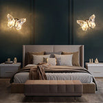 Butterfly Wall Lamp - Modern Luxury Design for Bedroom Decor