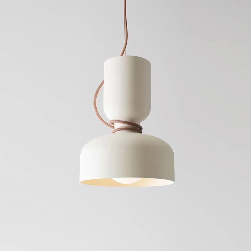 Nordic Designer Iron Pendant Lamp for Dining Room by Afralia™