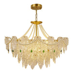 Crystal Chandelier Light: French Modern Luxury for Living Room, Dining Room, Bedroom