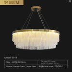Crystal Pendant Light - Luxury Nordic Lamp for Home and Restaurant