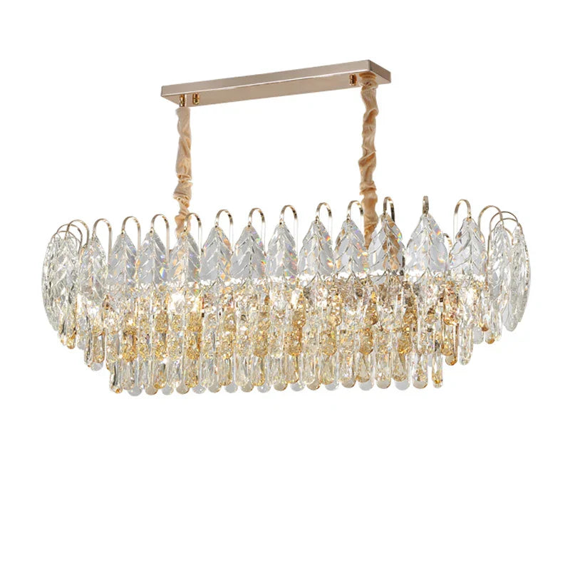 Brilliance Crystal Chandelier for Luxe Living & Dining Rooms.