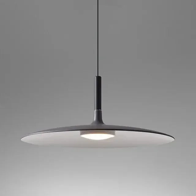 Modern Flat Pendant Lamp | Nordic Ceiling Hanging Light