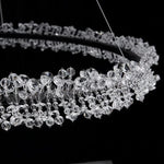Capri 2-Tier Crystal Ring Chandelier