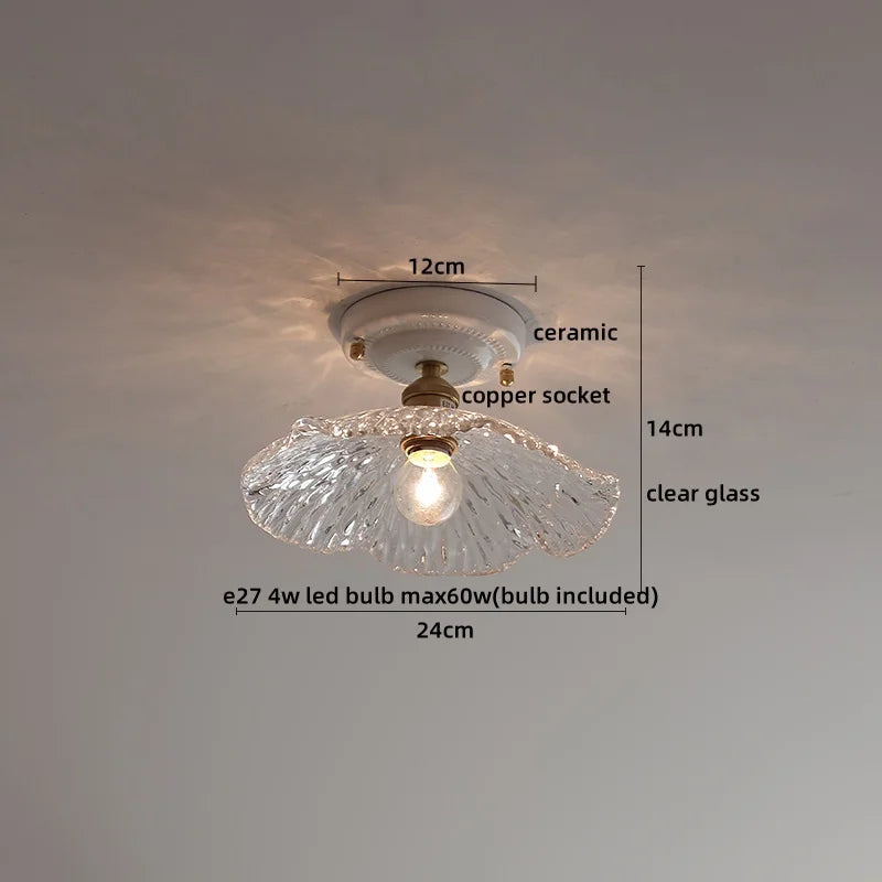 Ceramic LED Ceiling Light for Modern Home Decor & Lighting