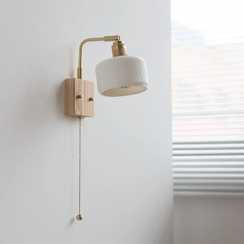 Ceramic LED Wall Sconce Rotatable Modern Vanity Light