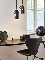 Rotatable Pendant Lamp Adjustable Spotlight for Bedroom and Dining Room