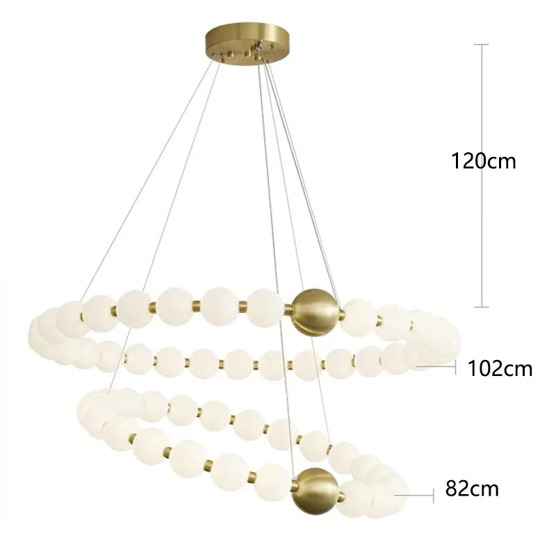Modern LED Pendant Chandeliers for Living and Dining Room Lighting