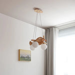 Wooden Aircraft Pendant Light Hanging Lamps Chandelier Ceiling Suspension