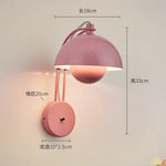 Flower Bud Bedroom Wall Sconce Light