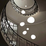 Glass Ball LED Pendant Lights for Home Decor, Living/Dining Room, Bar, & Stairs