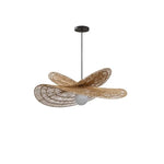 Rattan Weaving LED Chandelier Pendant Lights for Home Decor