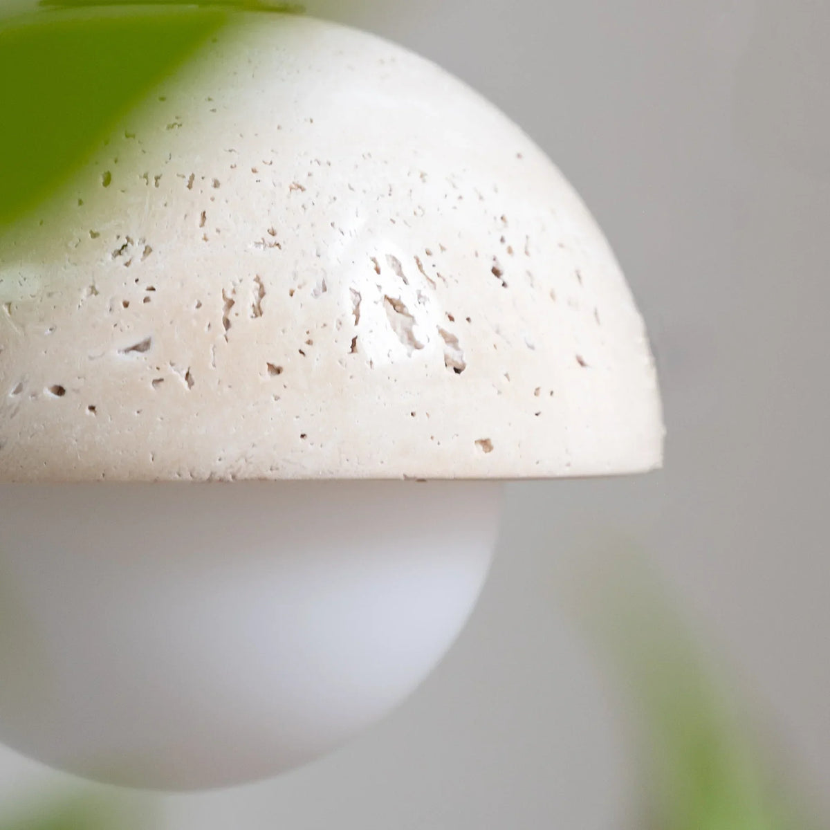 Nordic Yellow Glass LED Pendant Light for Modern Home Decor