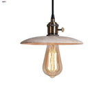 Yellow Travertine Stone Pendant Lights LED Modern Hanging Lamp - Nordic Design