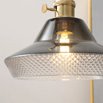 Wood Copper LED Pendant Light - Nordic Hanging Lamp for Bedroom Dining Hallway