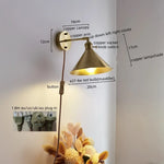 Copper LED Wall Light for Modern Spaces.