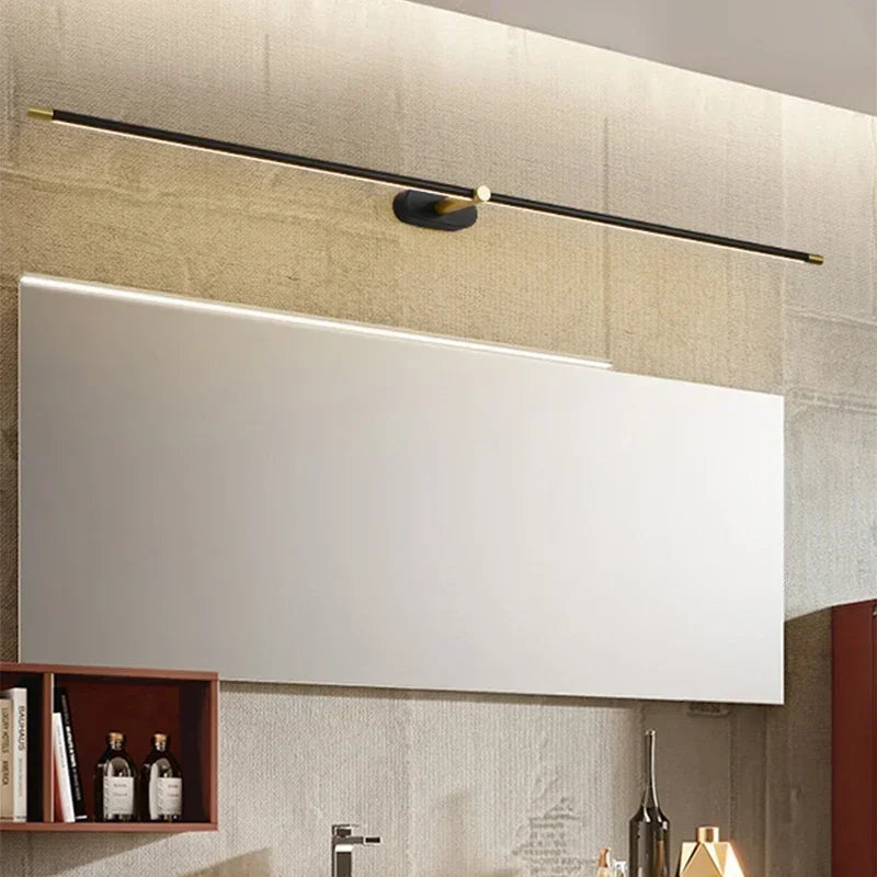 Slim Wall Sconce Lamps: Bathroom Bedroom Bedside Ceiling Light for Corridor