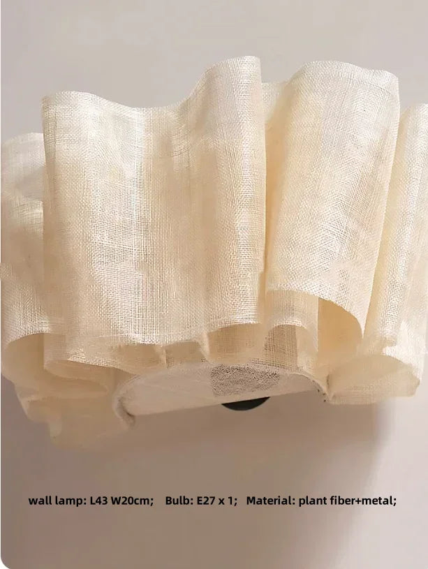 Nordic Creamy LED Pendant Light Chandelier for Bedroom Art Decor