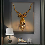 Nordic Antler Deer Wall Sconce Light for Bedroom and Kitchen