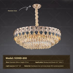 Crystal Chandelier: Modern Luxury for Living Room, Bedroom, Dining Room
