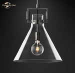 Glass Pendant Chandeliers Modern LED Hanging Lights for Living Room & Dining Room