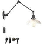 Swing Arm LED Wall Lights for Home Decor & Bedroom Industrial Loft Style