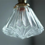 Clear Glass Copper LED Pendant Lamp for Home Decor and Lighting