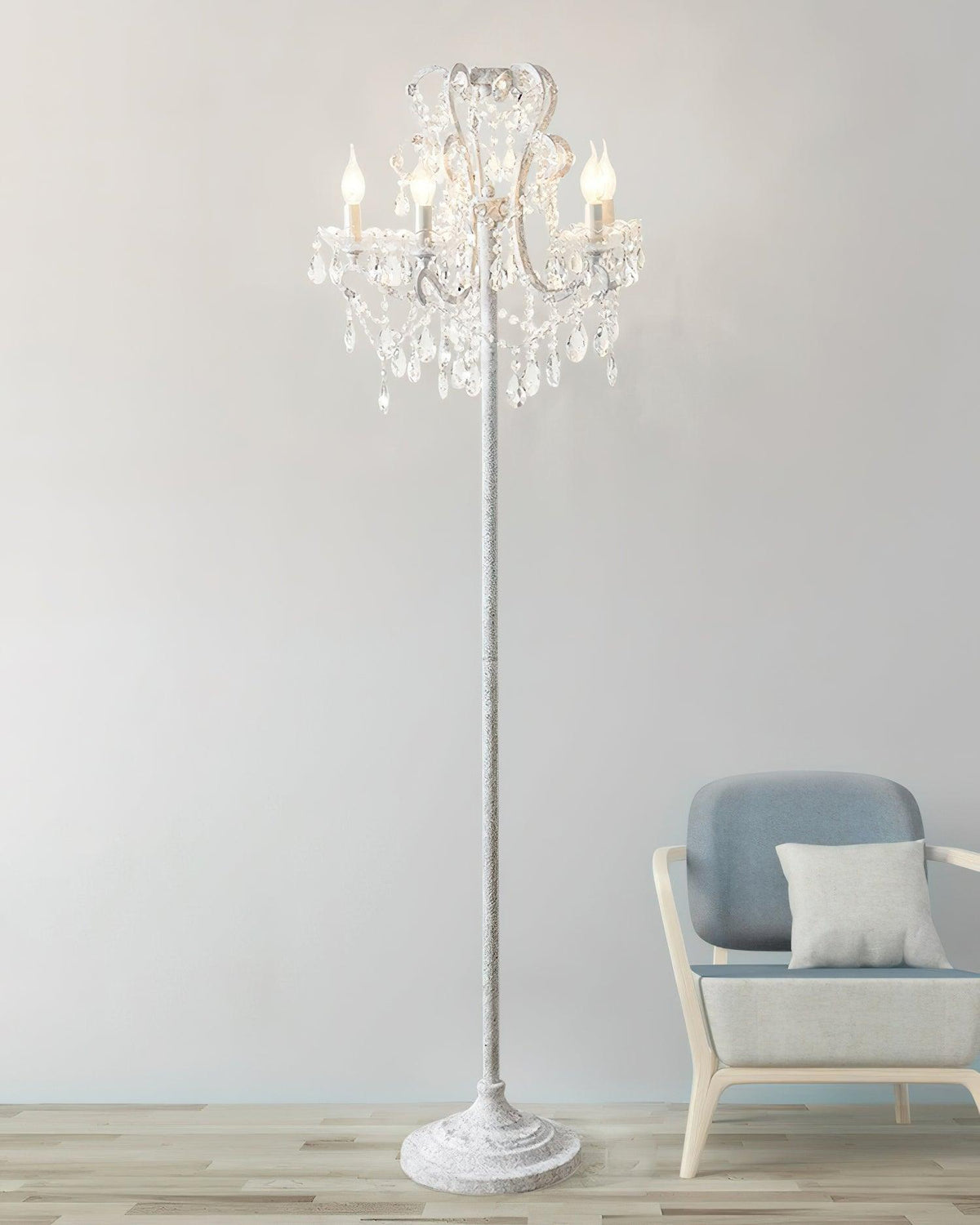 Seraphina Crystal Floor Lamp 20.9"