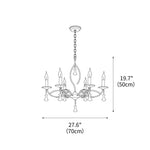 Serenity Silver Chandelier