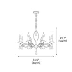 Serenity Silver Chandelier