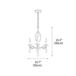 Serenity Silver Chandelier