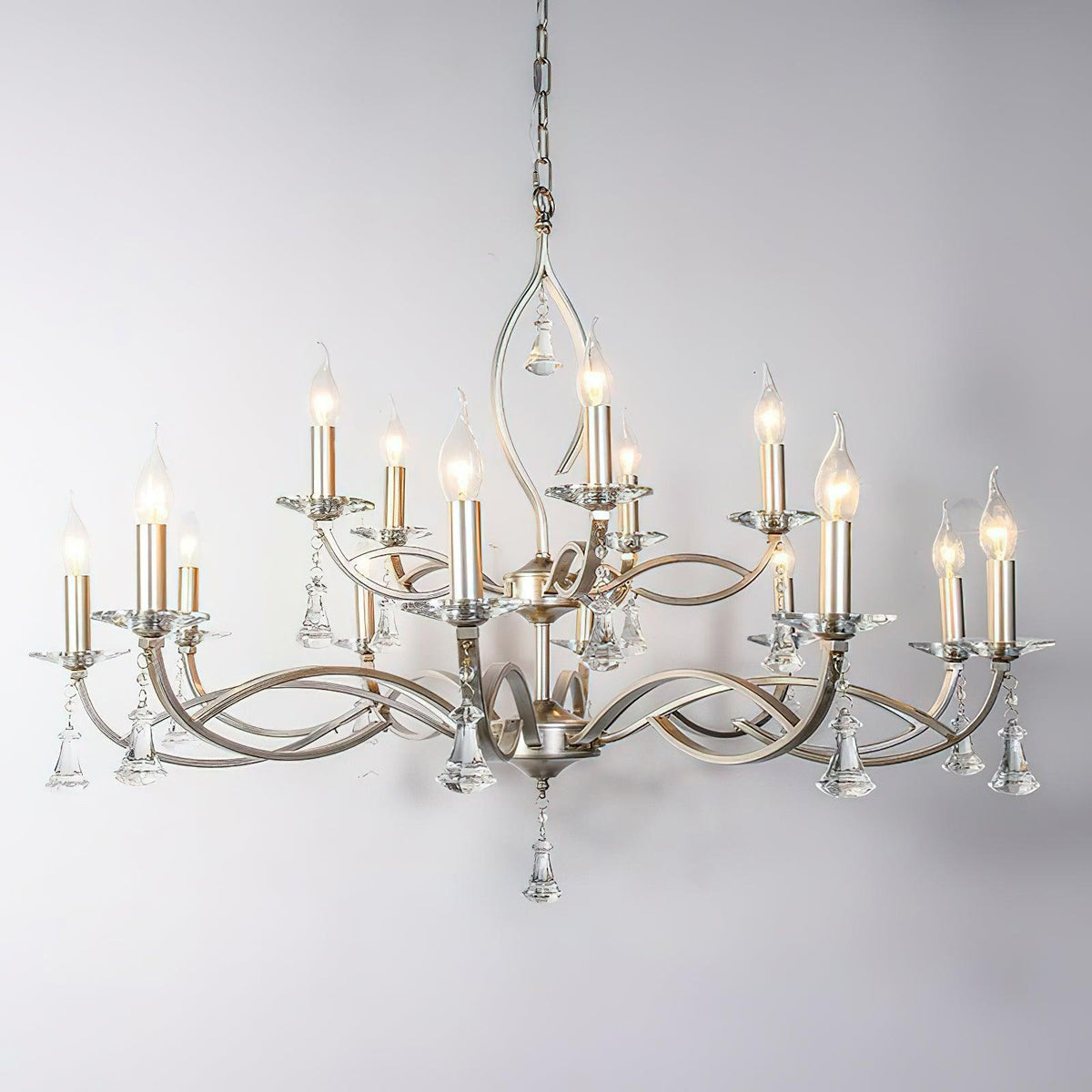 Serenity Silver Chandelier