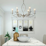 Serenity Silver Chandelier