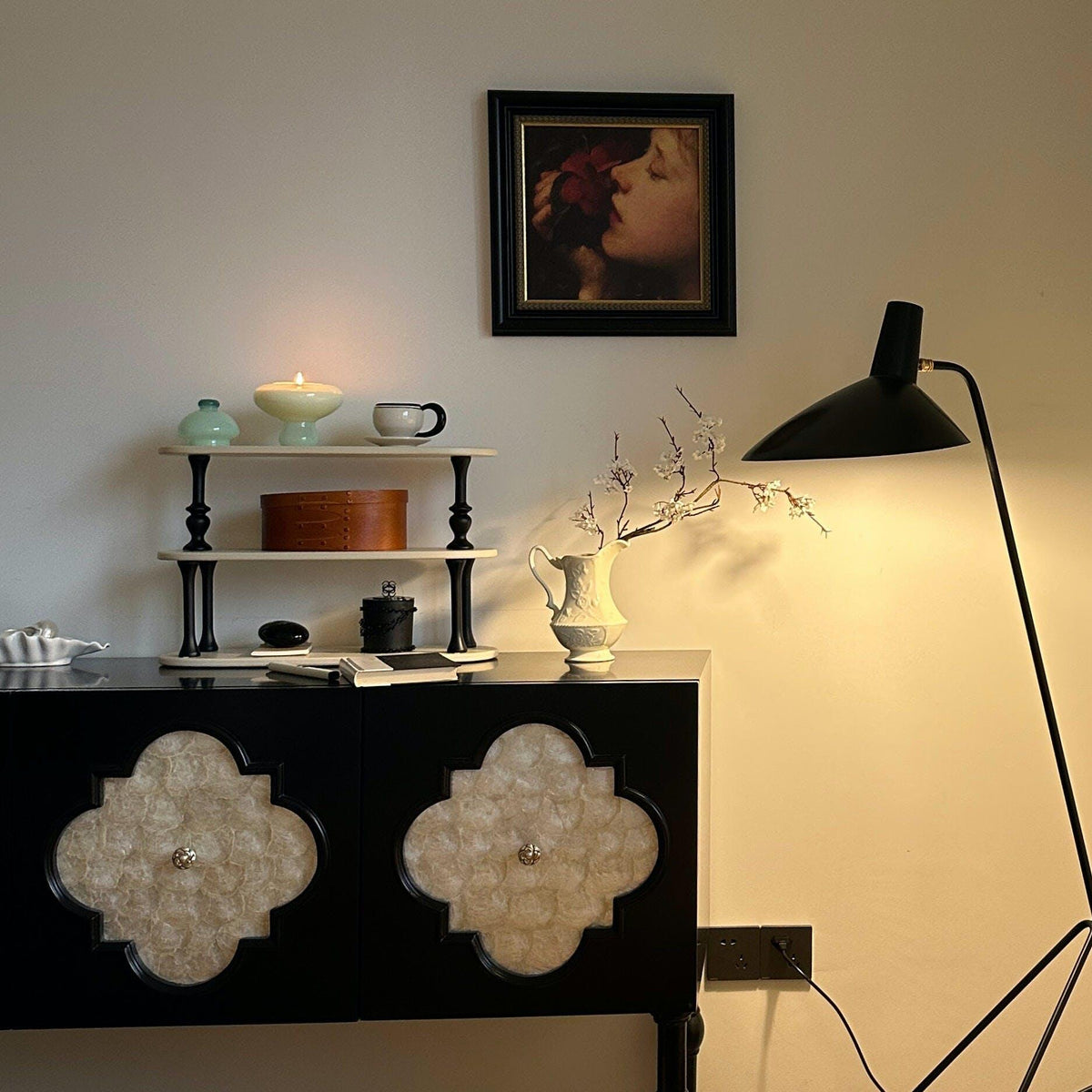 Serge Mouille Floor Lamp 28.3"