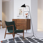 Serge Mouille Floor Lamp 28.3"