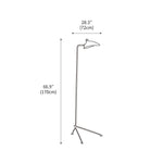 Serge Mouille Floor Lamp 28.3"