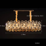 "2025 Crystal Gold Chandelier Pendant Lamp for Luxury Home Decor"
