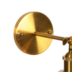 Gold LED Wall Sconce Retro Bedroom Lamp | Loft Iron Decor Aisle Restaurant Home